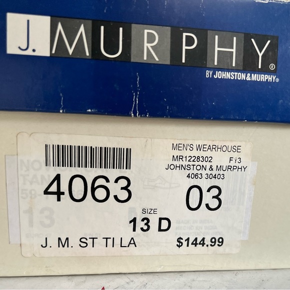 J. MURPHY CALIBRATE MENS SIZE 13 BLACK - Picture 2 of 7